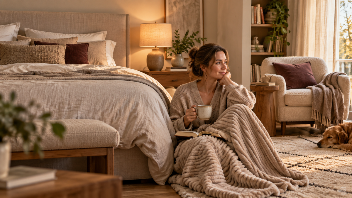 Chambre et salon cocooning : créer une ambiance chaleureuse
