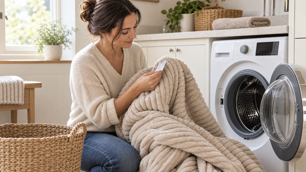 Comment laver un plaid sans l'abîmer ni perdre sa douceur